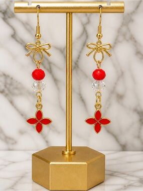 American Honey Drop Earrings